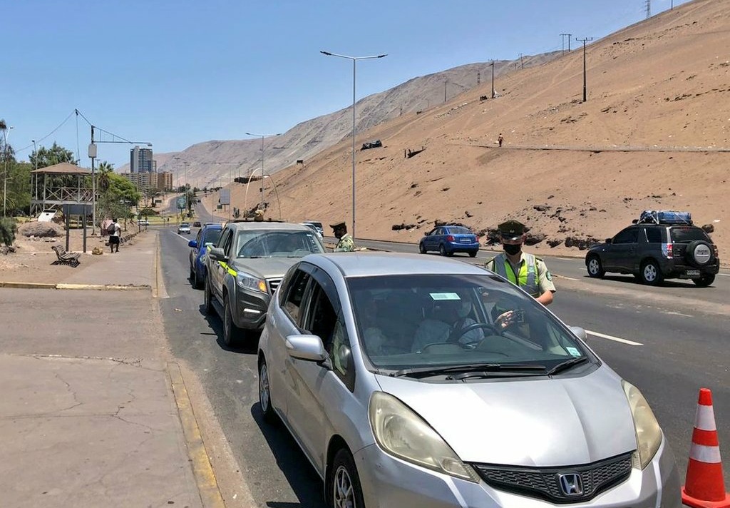 Balance de Carabineros de Tarapacá: Sin fallecidos en accidentes de tránsito culminó fin de semana de Año Nuevo
