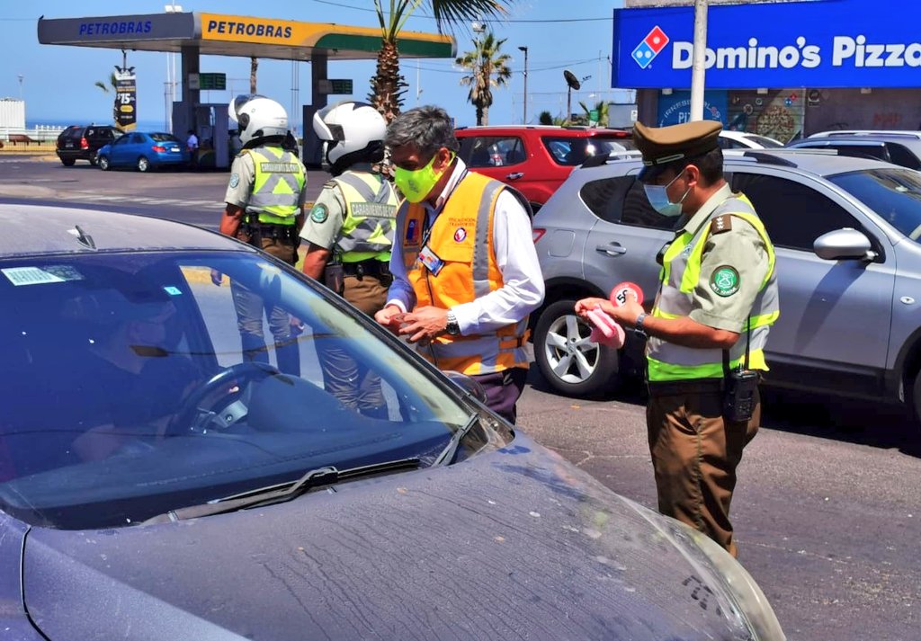Carabineros llama a respetar el límite de velocidad: Campaña educativa “Yo respeto los 50 Km/hr»