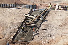 Obras de control aluvional en quebrada Seca ya superan el 80% de avance
