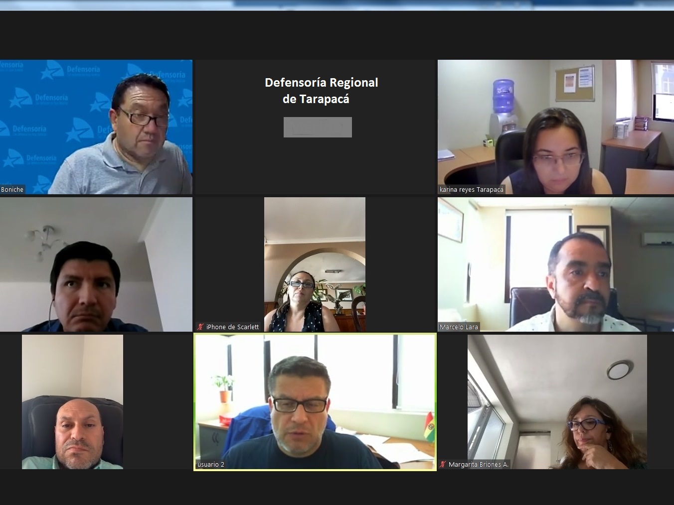 Positivos niveles de gestión en defensa jurídica constata revisión mensual de indicadores en la DPP Tarapacá