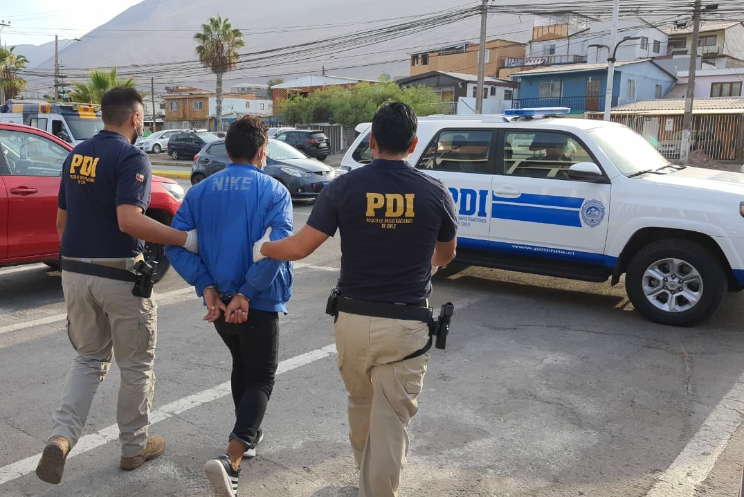 PDI detiene al presunto autor del robo con homicidio en Pozo Almonte