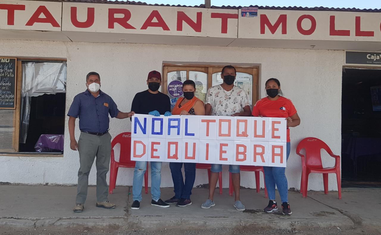 Comerciantes de Huara no quieren “Toque de Quiebra”