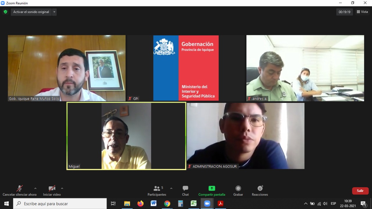 Gobernación de Iquique y Carabineros comprometen mejorar la seguridad en terminal AgroSur