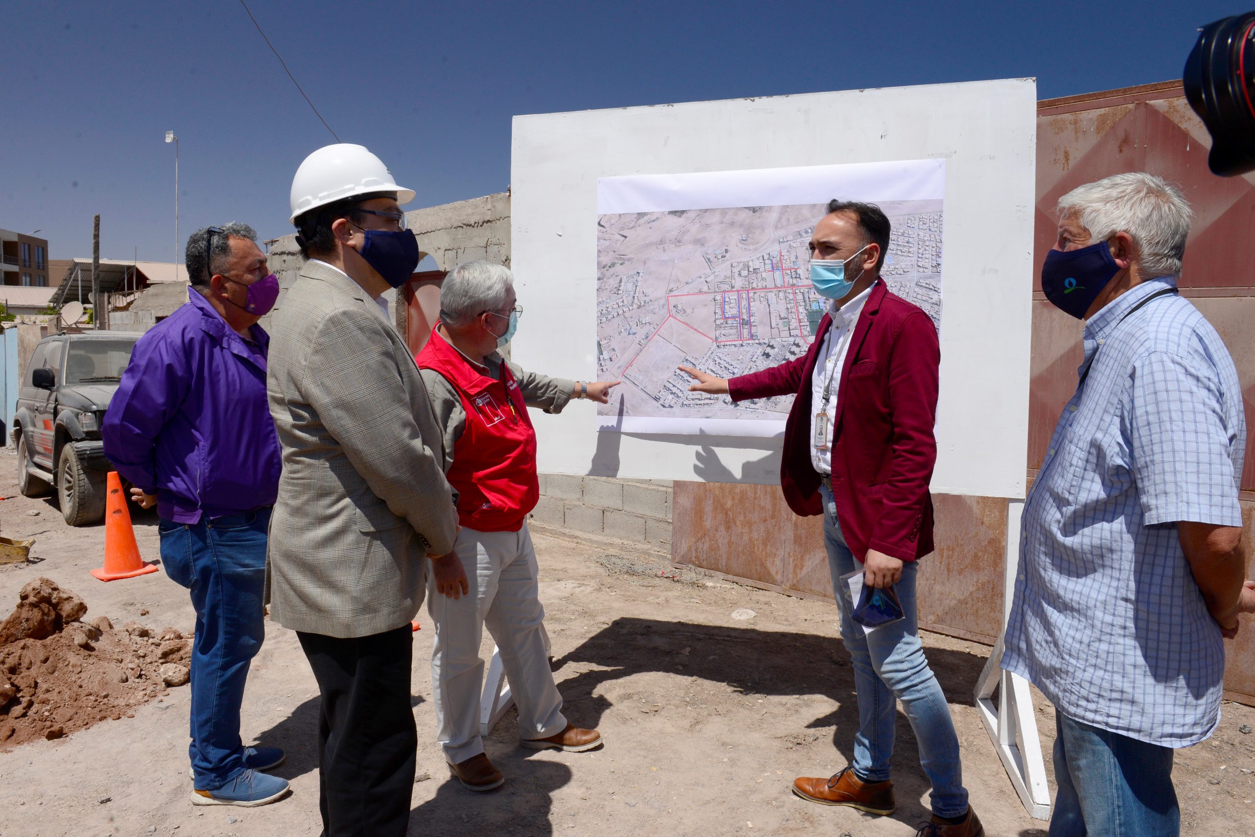 Comienza construcción de alcantarillado y mejoramiento de las redes de agua potable para el sector El Boro Poniente