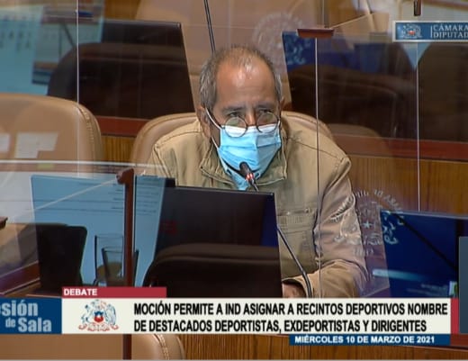 Diputado Moraga exige considerar nombres de deportistas locales para recintos de IND