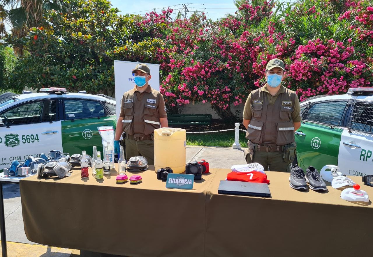 17 detenidos en allanamientos en Iquique y Alto Hospicio