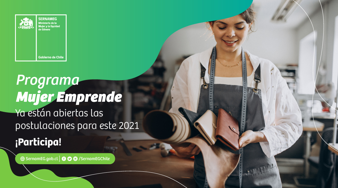 60 cupos para postular a la Escuela online Mujer Emprende en Tarapacá