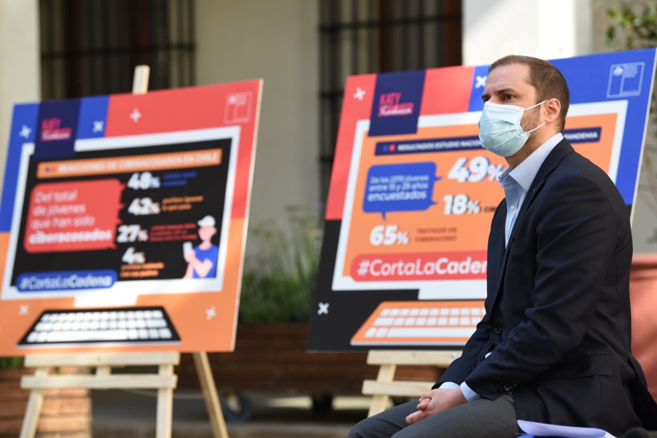 Gobierno lanza campaña #CortaLaCadena contra el Ciberacoso