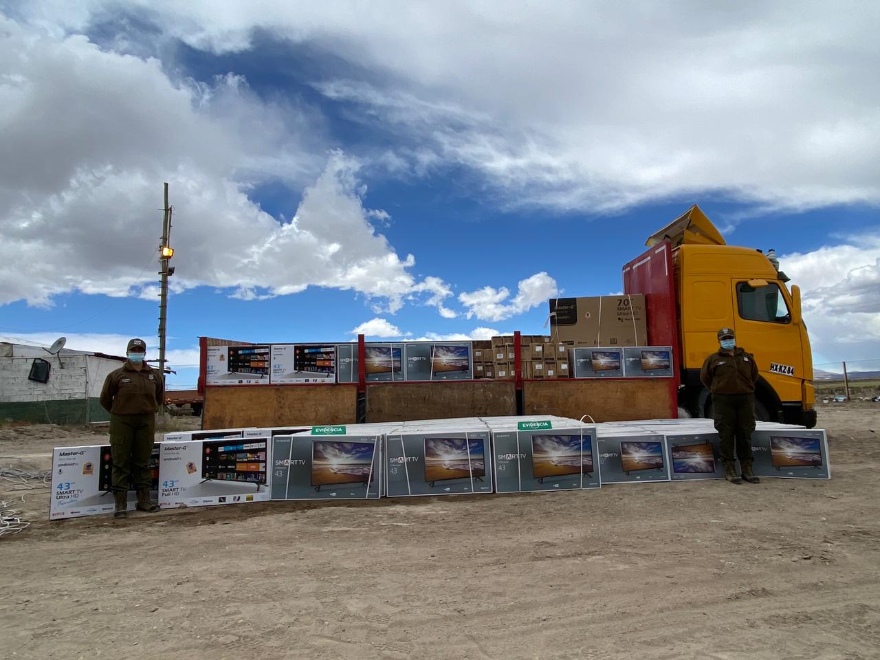 Detenido por contrabando en sector de Colchane