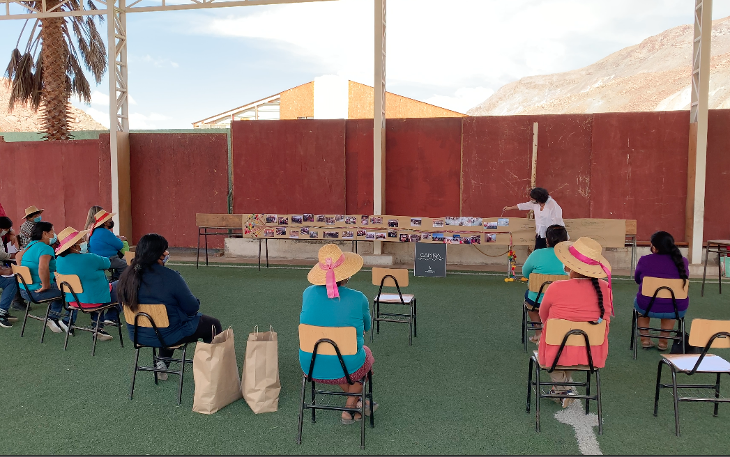 INDAP Tarapacá retoma talleres con artesanas de Camiña