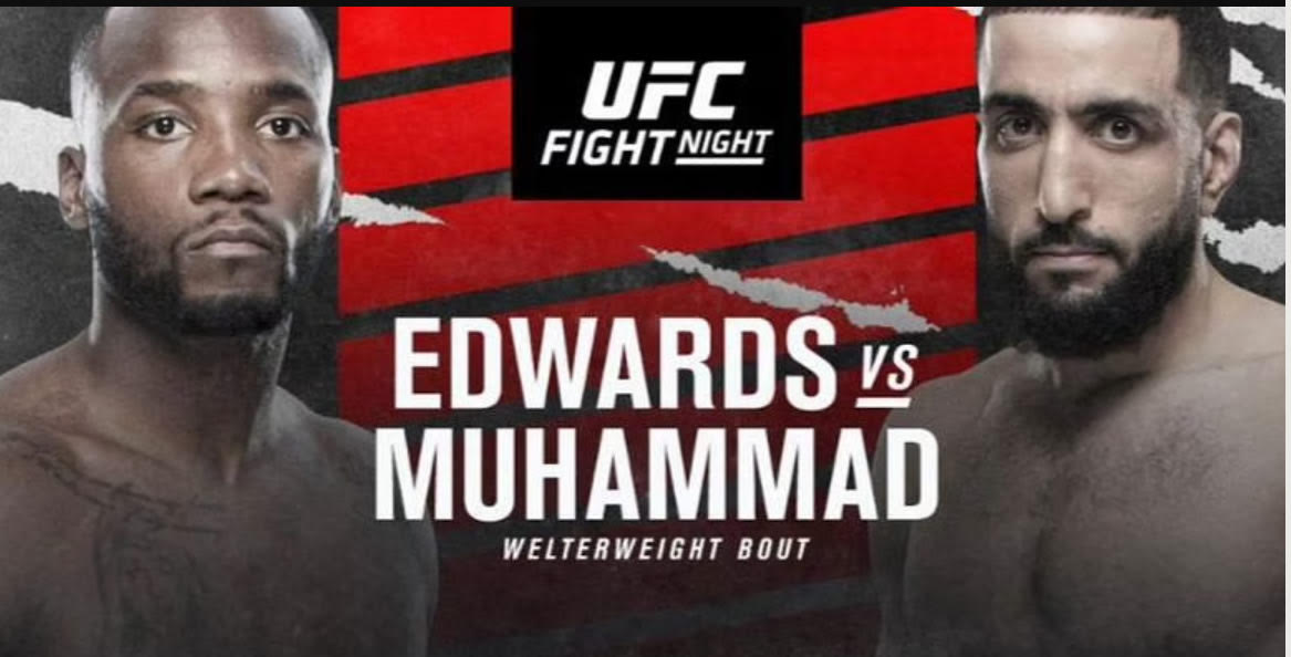 UFC Fight Night: Edwards y Muhammad, los peso welter ponen en juego su racha de victorias, en vivo por FOx Sports Premium