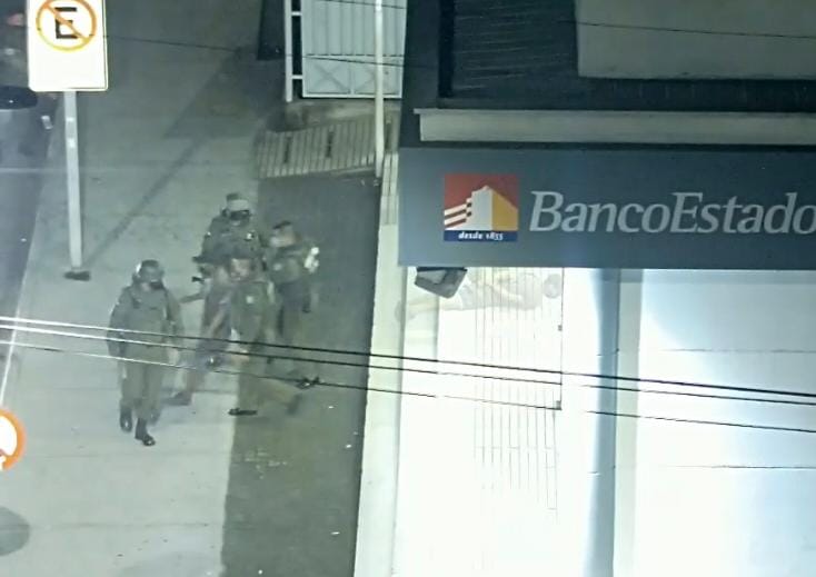 Detenido por robo frustrado en cajero de BancoEstado