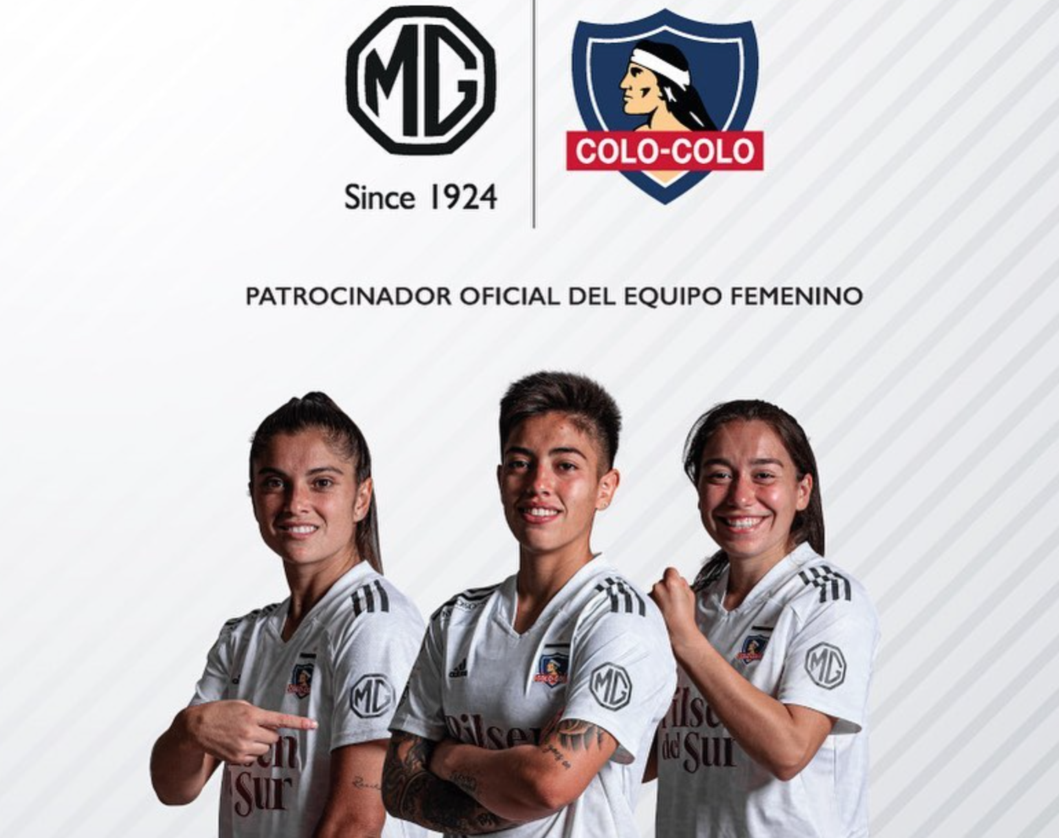 MG Motor sigue apostando a local apoyando al equipo femenino de Colo-Colo