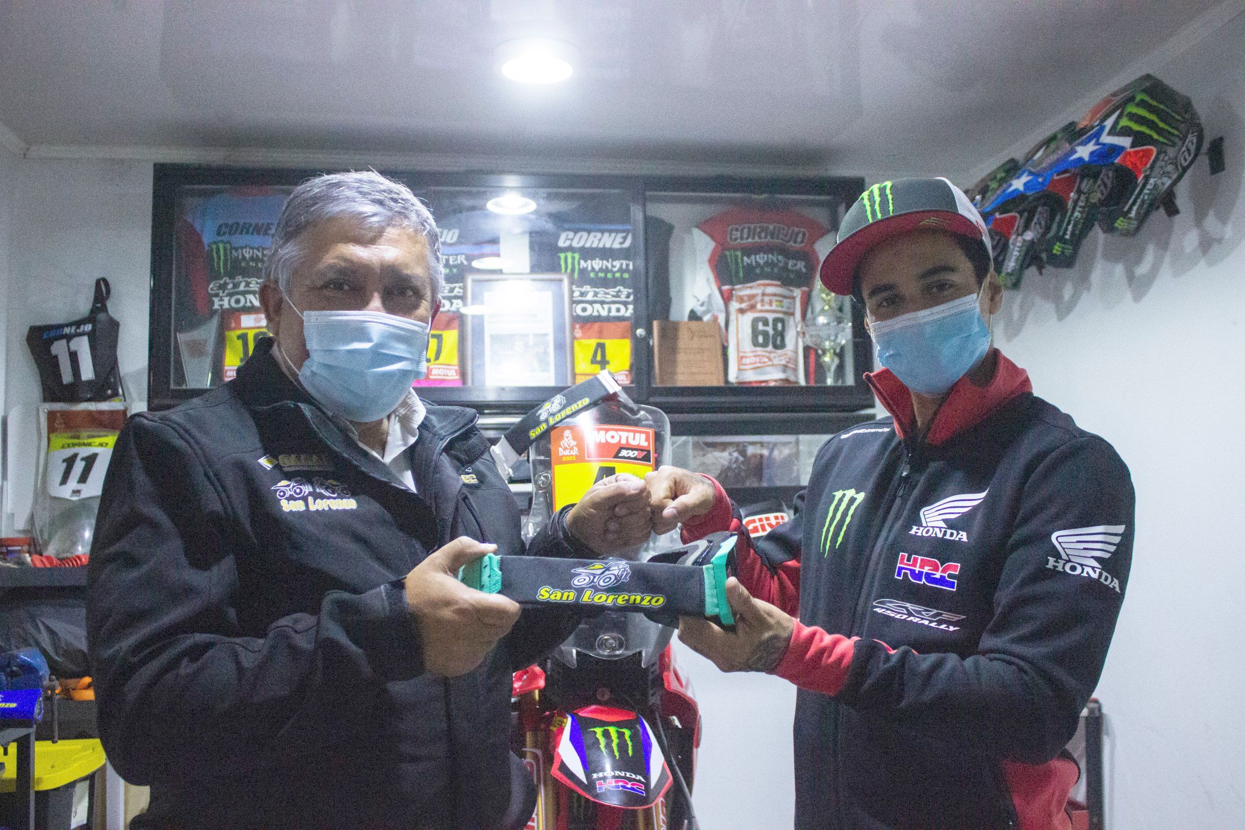 Piloto José Ignacio Cornejo recibe el apoyo de la empresa San Lorenzo de Iquique