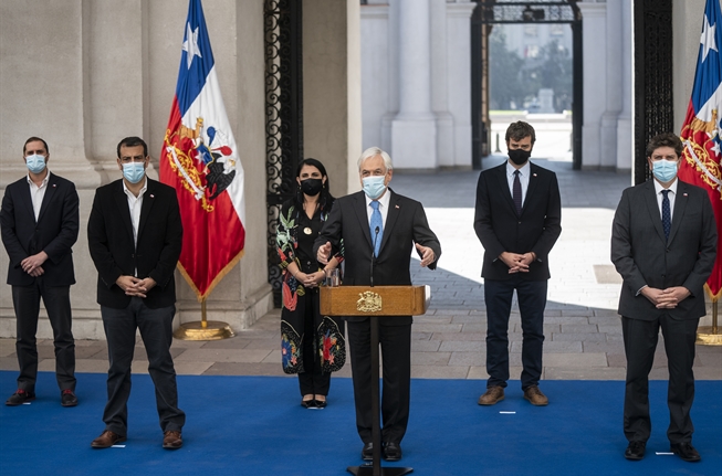 Presidente Piñera anuncia el fortalecimiento del Ingreso Familiar de Emergencia para llegar a 13 millones de personas