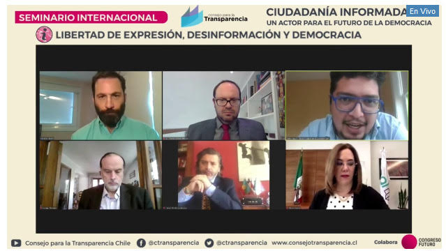 Consejo de la Transparencia abordó desafíos de la libertad de expresión, desinformación y confianza