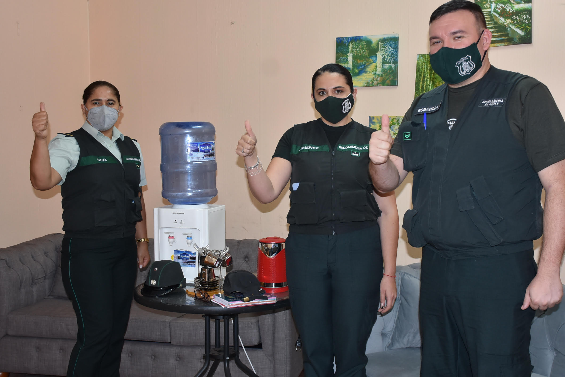 CCP de Iquique habilitó sala de descanso para el personal