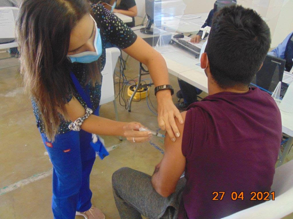 Gendarmería vacunó a totalidad de población penal de Hospicio