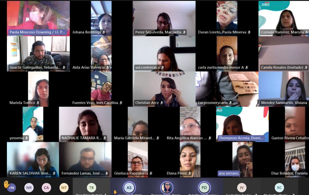 Apoderados  de JUNJI Tarapacá dialogaron acerca del retorno a jardines infantiles