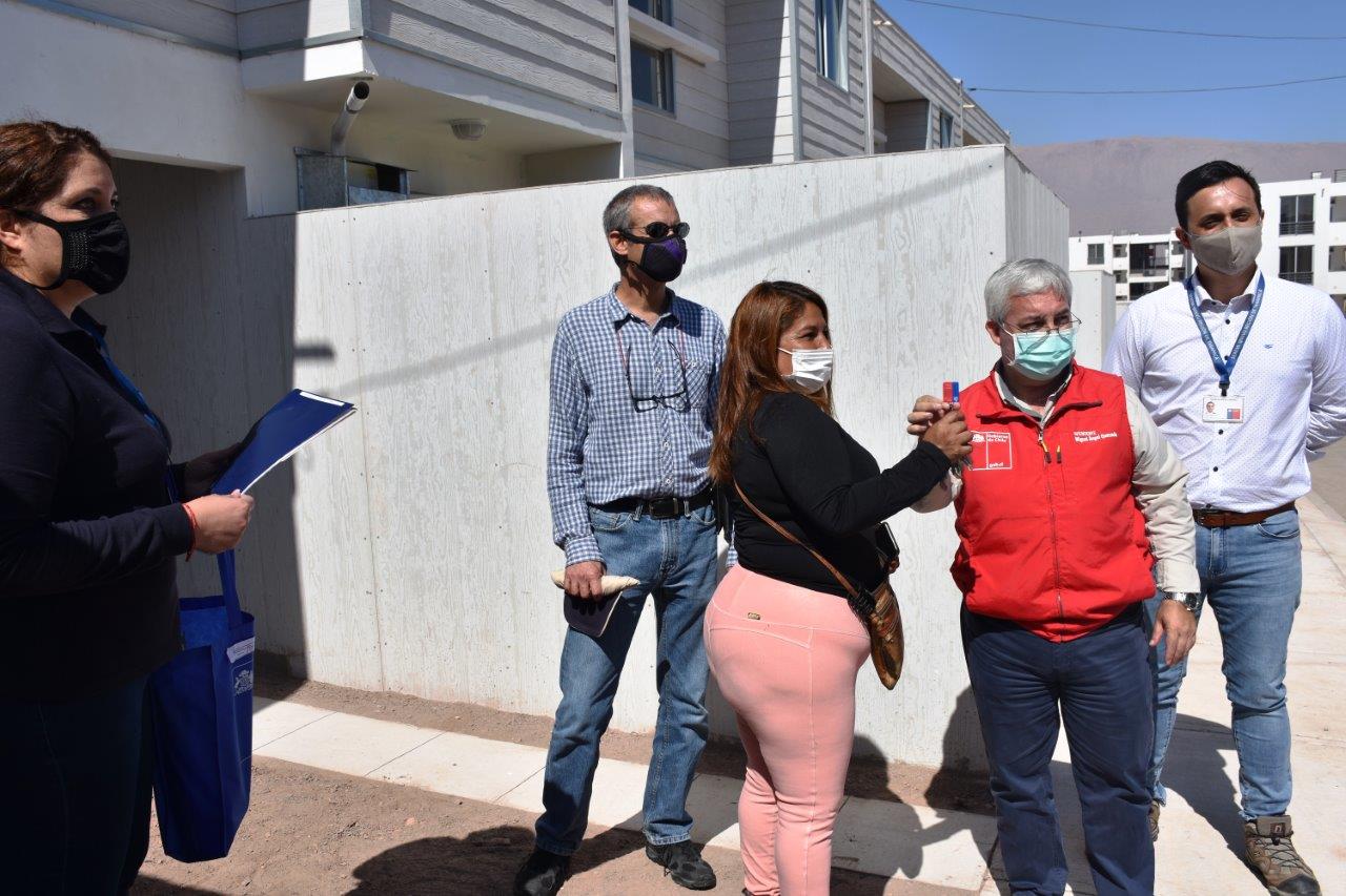 MINVU Tarapacá entregó Primera Etapa megaproyecto La Pampa con 469 soluciones habitacionales