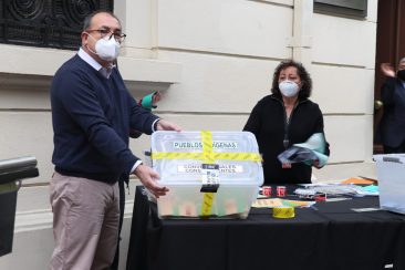 Servel exhibió el sellado y custodia de urnas y votos para la noche de este 15 de mayo