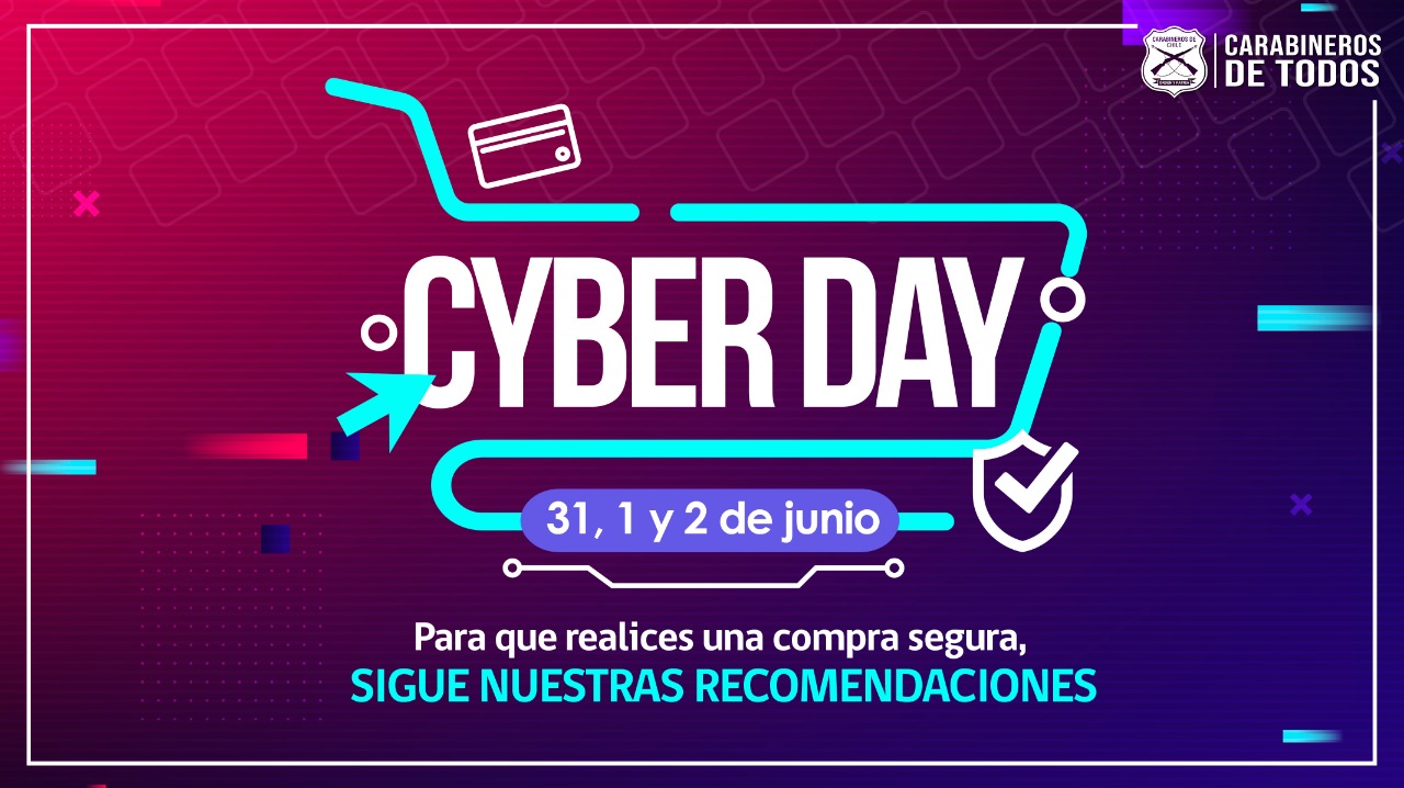 Carabineros de Tarapacá entregó recomendaciones para una compra segura durante el Cyberday