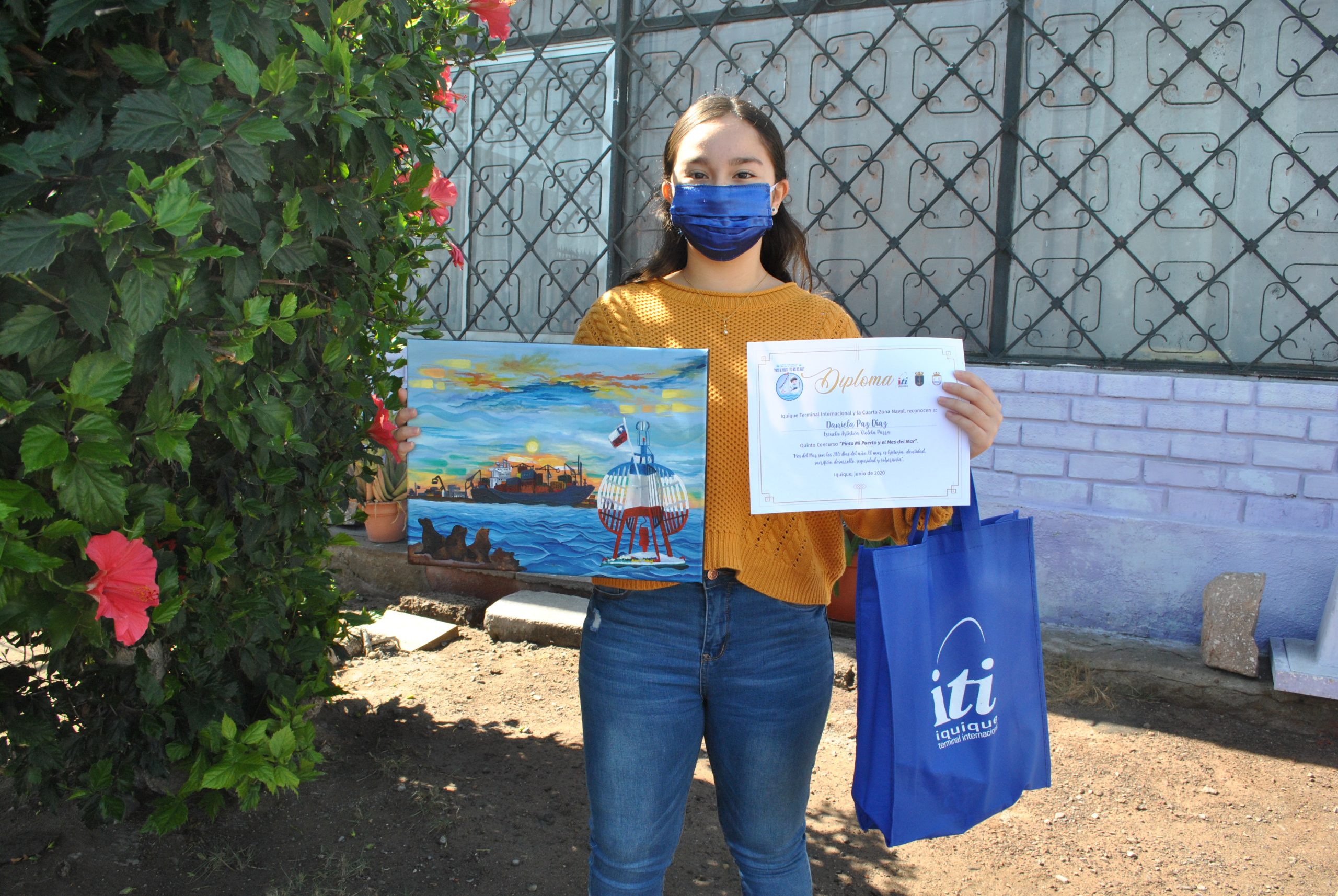 ITI y Cuarta Zona Naval organizan concurso de pintura en el Mes del Mar