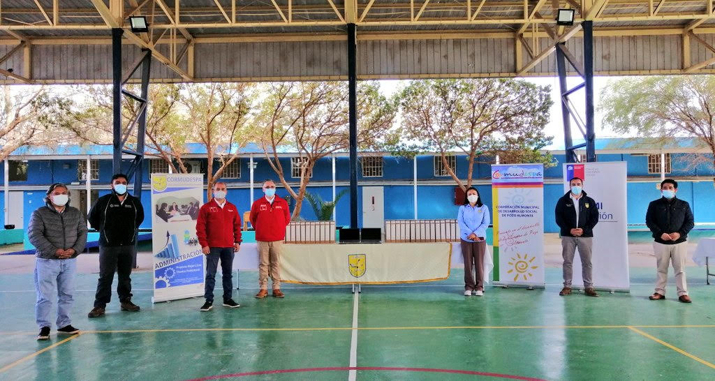 Mineduc invierte $100 millones en equipamiento para Liceo Técnico de Pozo Almonte