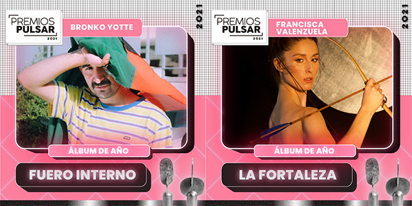 Francisca Valenzuela, Rubio, Pedropiedra, Flor de Rap y Bronko Yotte nominados a Álbum del Año en los Premios Pulsar 2021