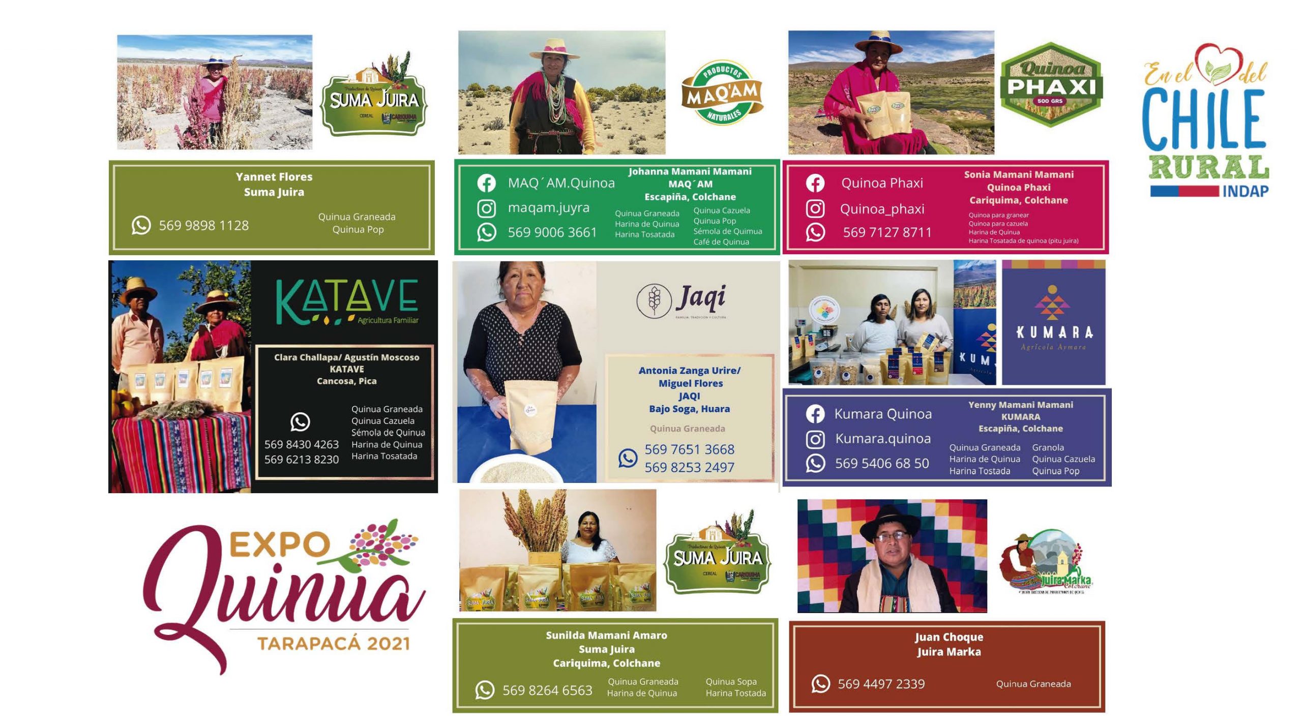 Agricultoras de quinua superaron expectativas de venta en EXPOQUINUA en línea