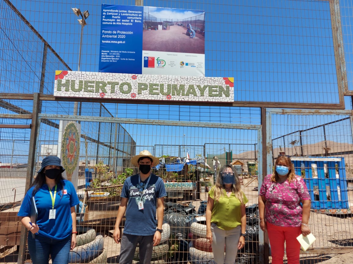Construcción de invernadero Peumayén en Alto Hospico financiado por Fondo de Protección Ambiental