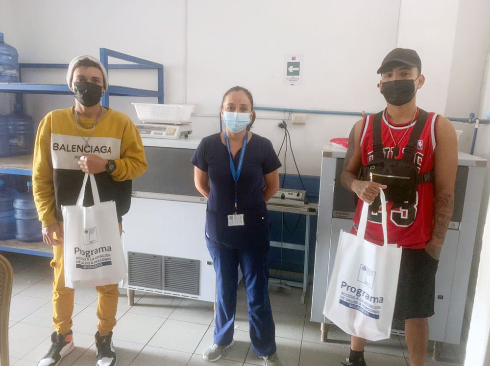 Más de 300 personas migrantes han sido asistidas por dupla sanitaria del Servicio de Salud