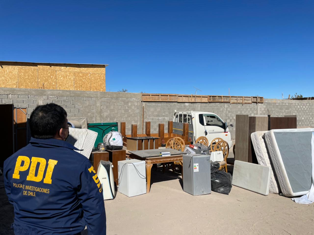 PDI detiene a sujeto por robo en lugar habitado que afectó a parcela de la comuna de Pica