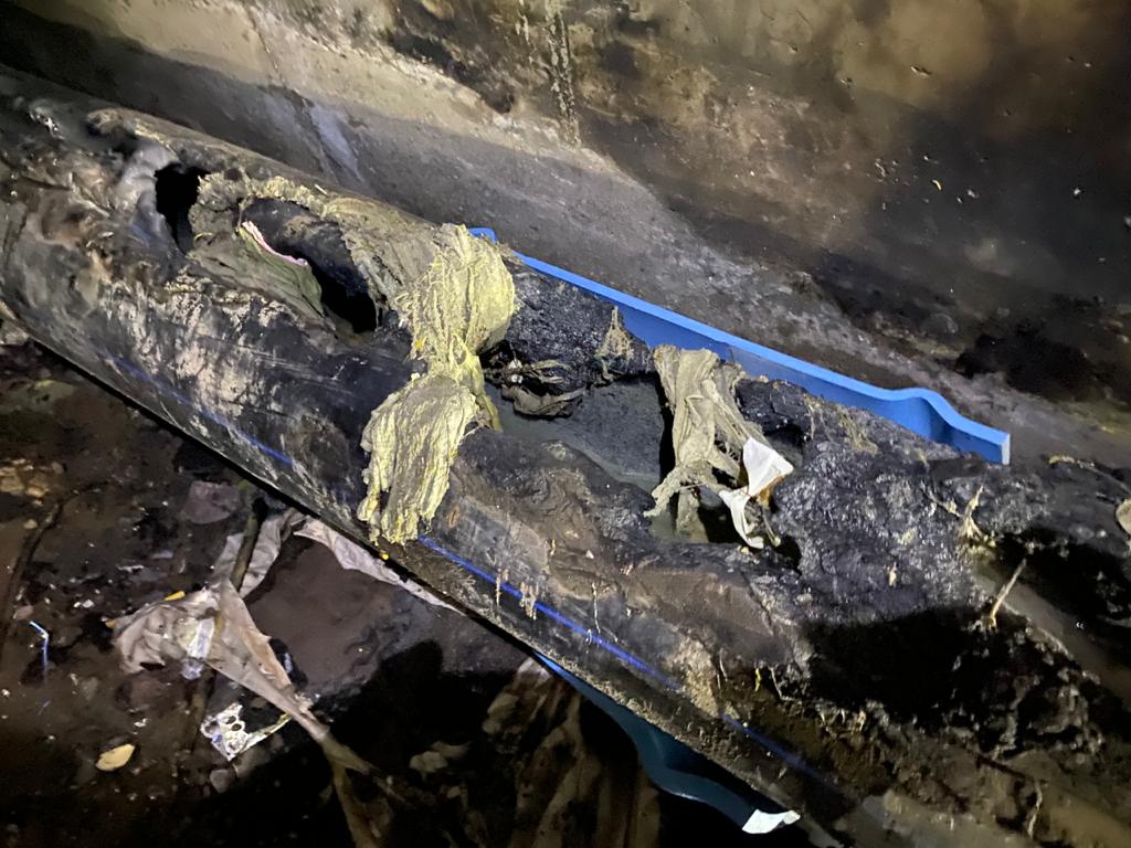 Sanitaria presenta querella por daños ocasionados por terceros a su infraestructura en sector del nuevo acceso a Alto Hospicio