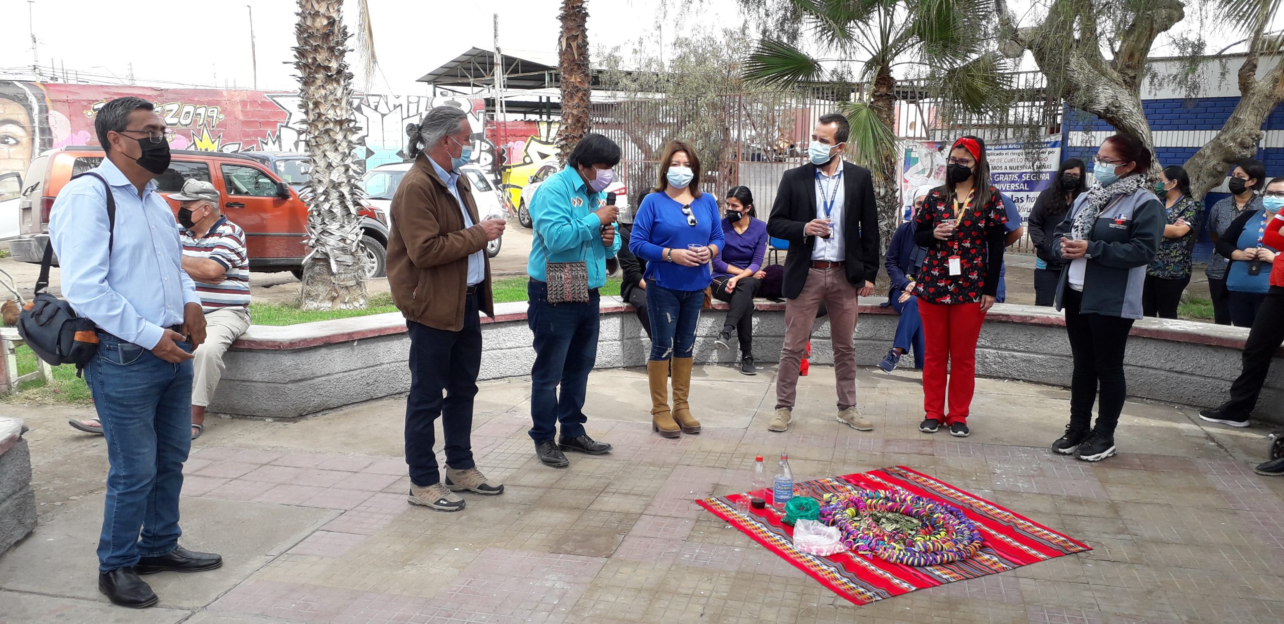 Funcionarios de Salud Primaria y Cores participaron en Pawua con motivo del Machaqmara