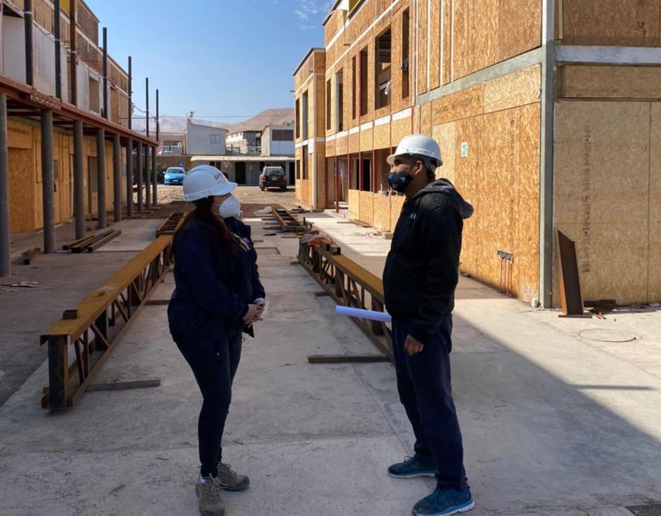 Eligen colores para proyecto jardín infantil “La Pampa” de JUNJI en comuna de Alto Hospicio
