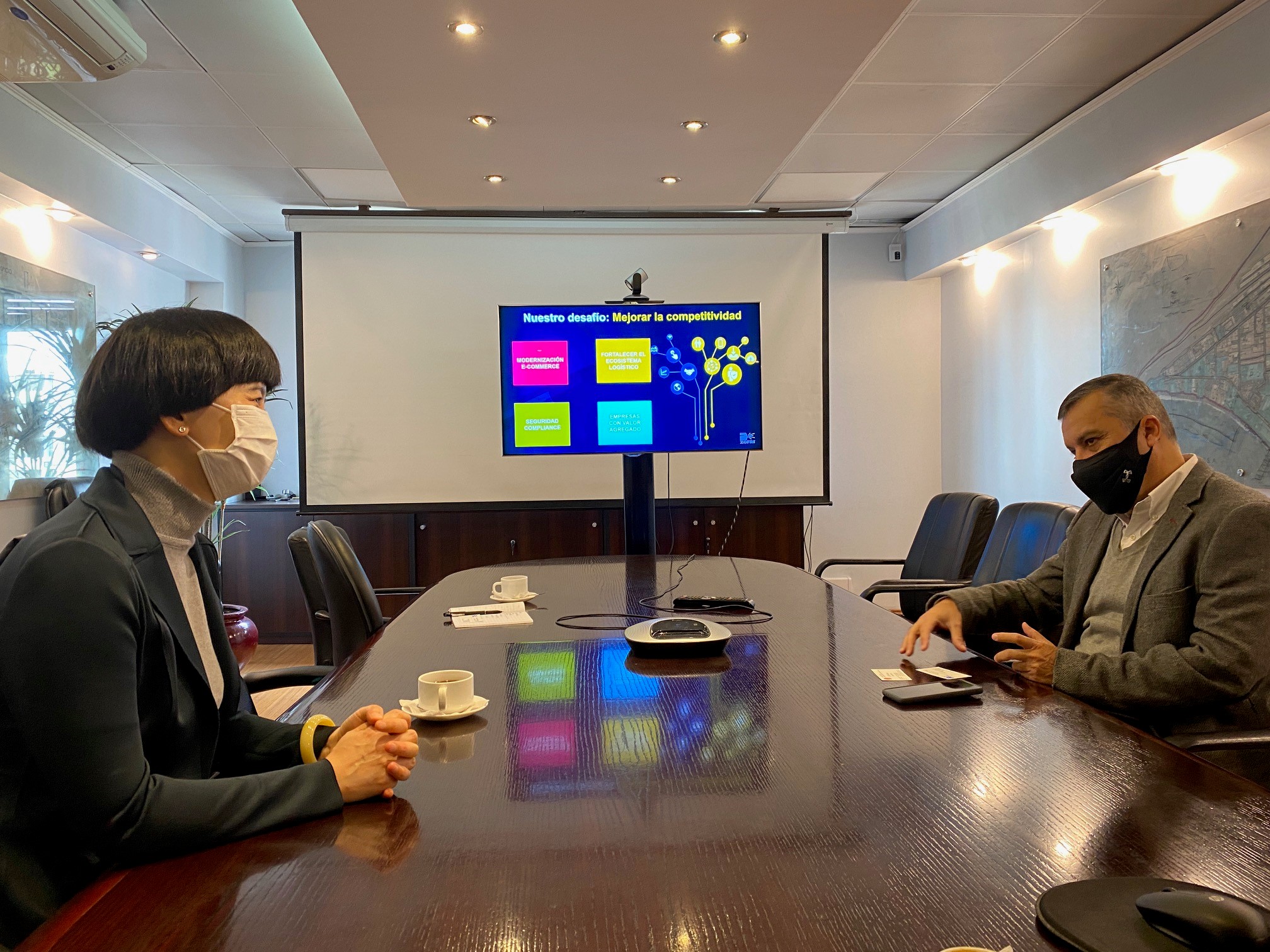 Nueva Cónsul de China conoció actividad de negocios de ZOFRI