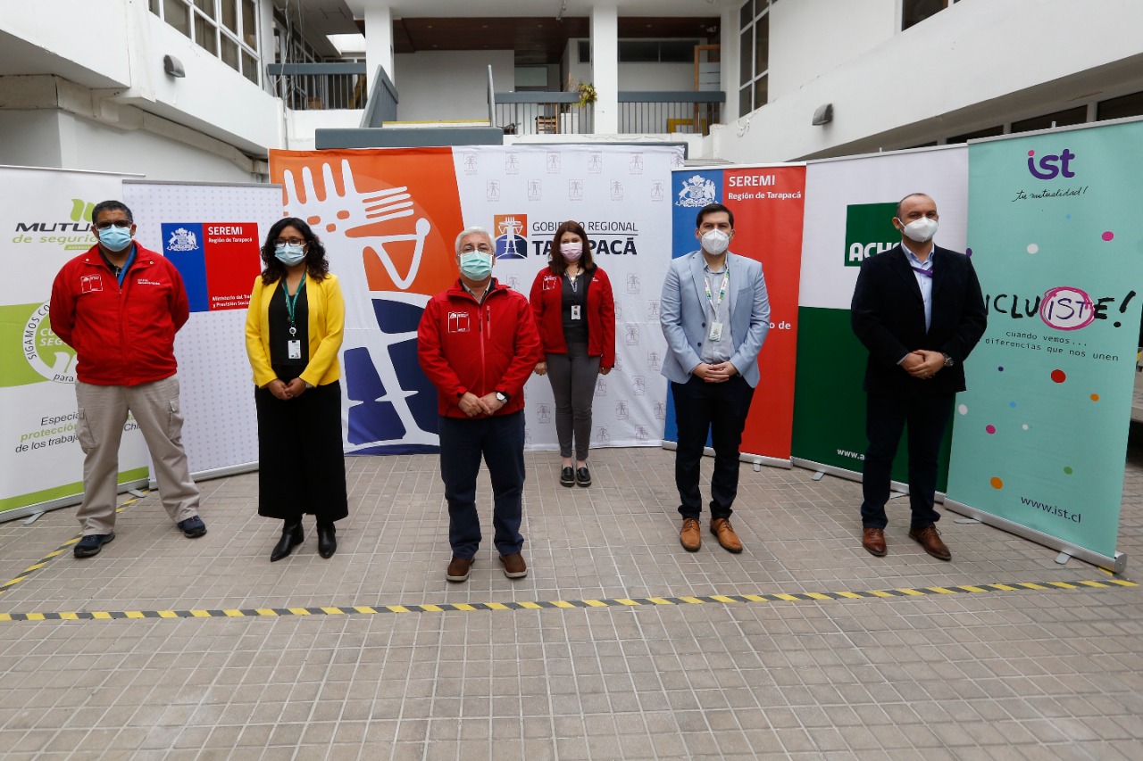Seremi de Salud Tarapacá concreta convenio con Mutuales para apoyar vacunación Covid de trabajadores