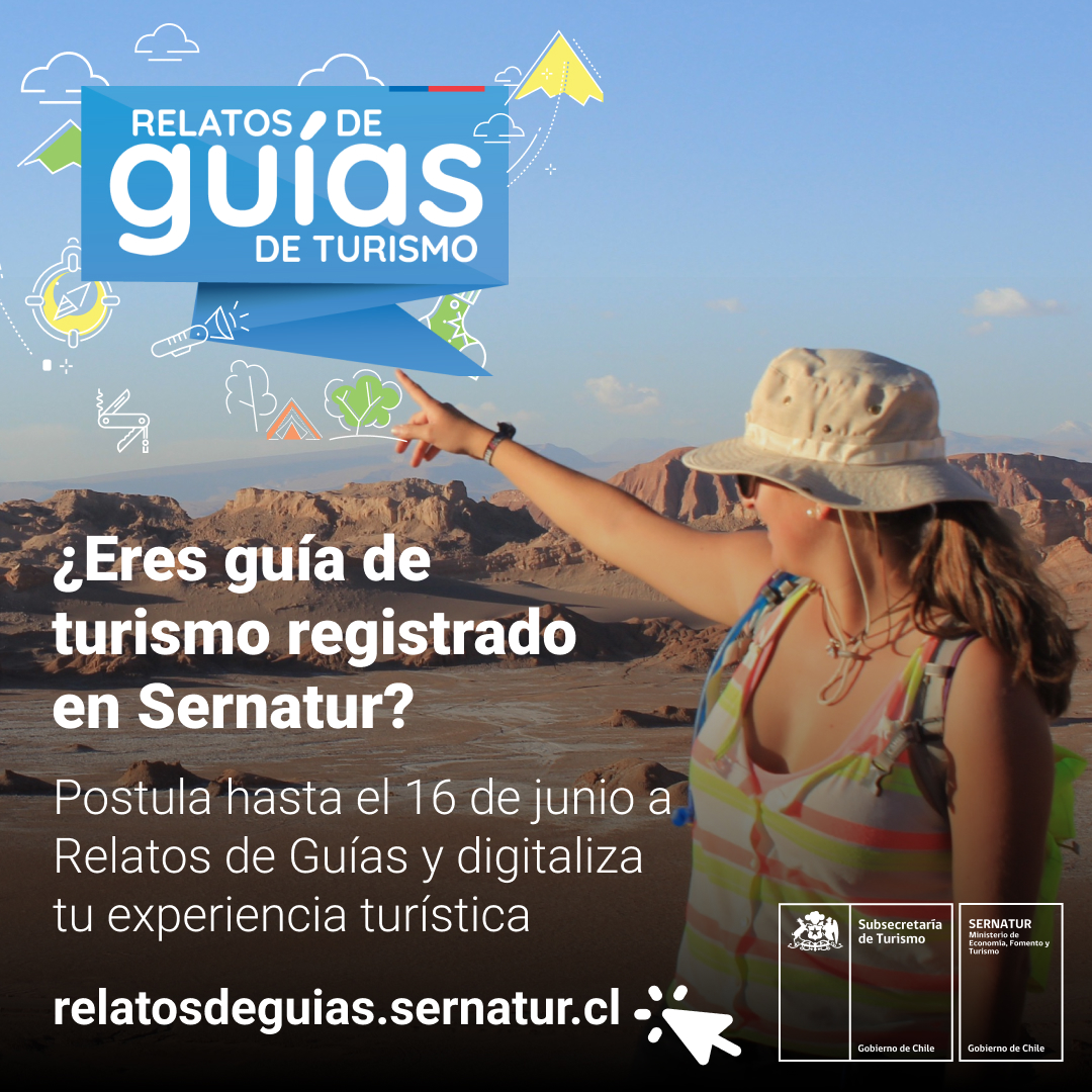 Iniciativa de SERNATUR favorece con apoyo económico a guías de turismo en la región