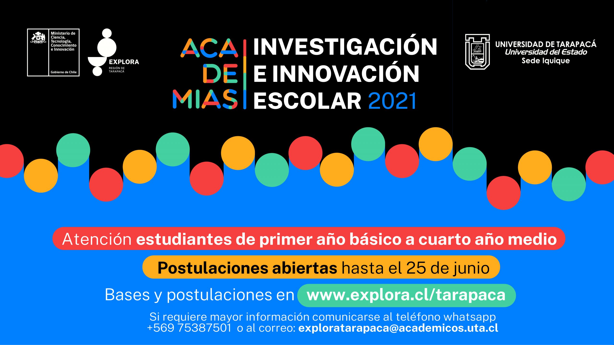 Explora convoca a estudiantes de educación básica y media para participar en Investigación e Innovación Escolar
