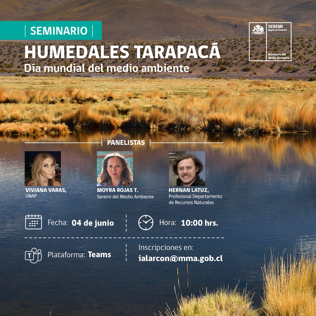 Con seminario de humedales Celebran Día del Medio Ambiente