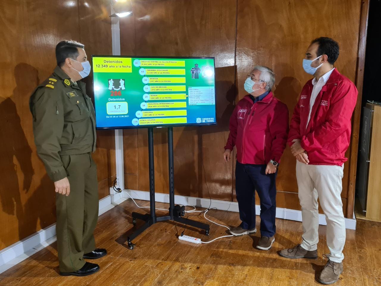 38 armas de fuego ha recuperado Carabineros durante este año en procedimientos policiales