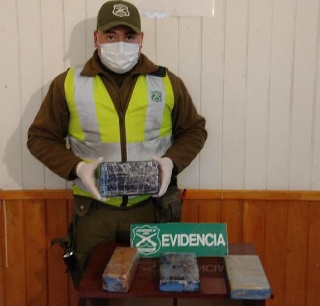 Detenida con más de 4 kilos de cocaína en Retén de Quillagua