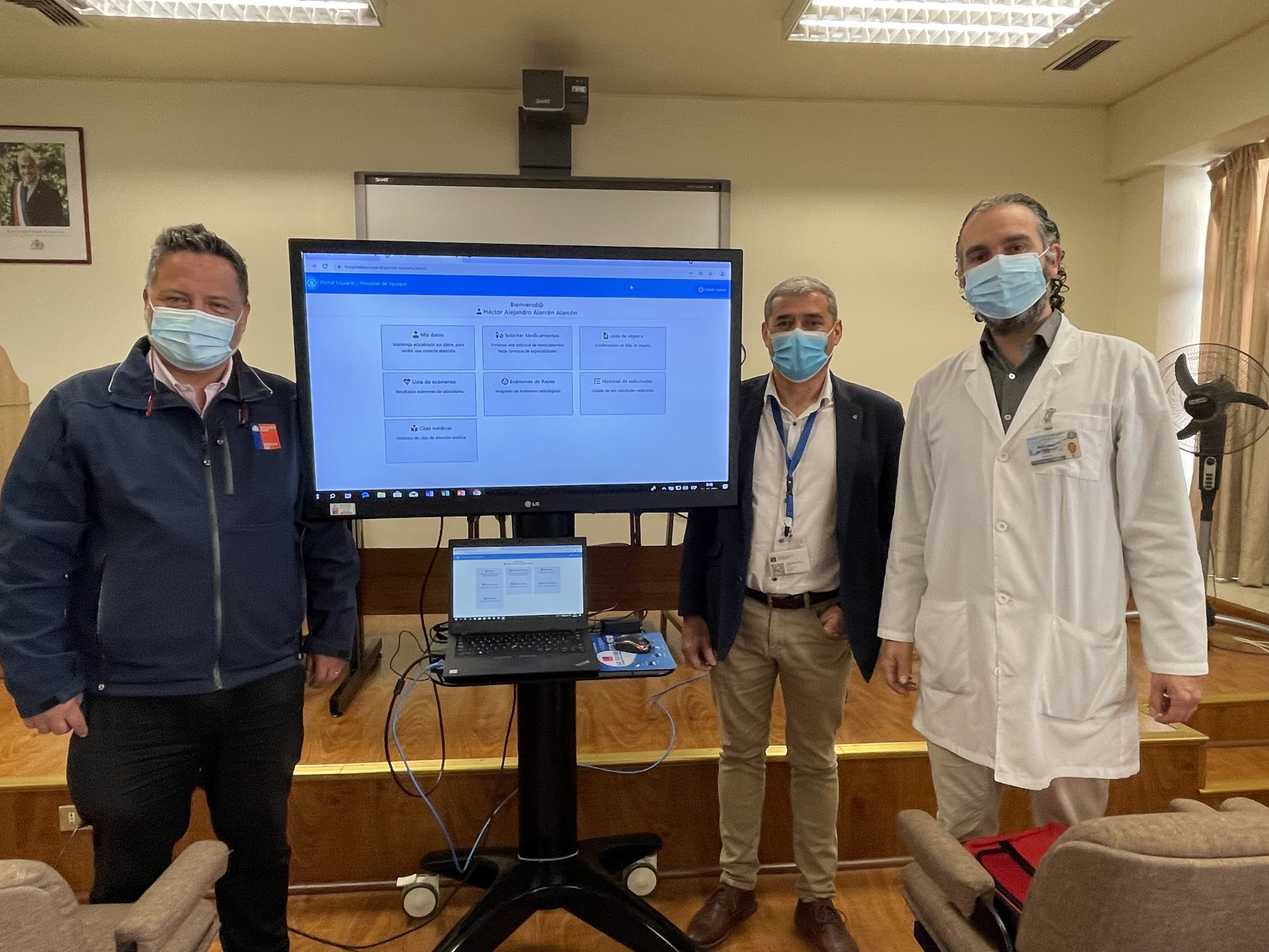 Hospital de Iquique lanzó nuevo portal digital para usuarios