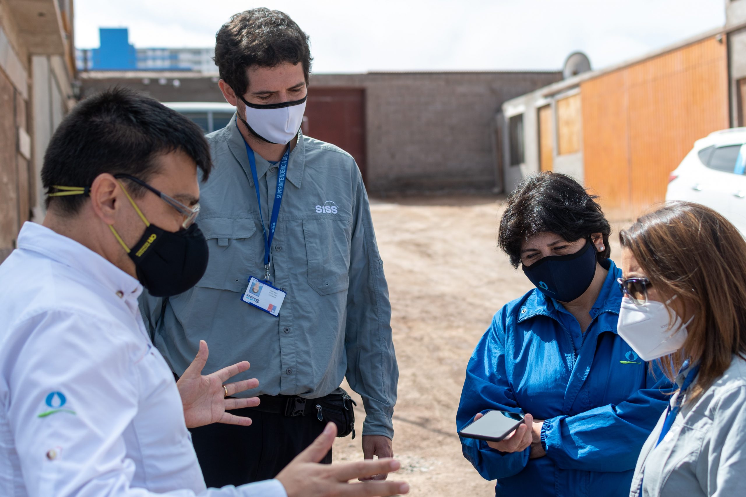 Aguas del Altiplano finaliza mejoras en sector Juanita Fernández de Alto Hospicio