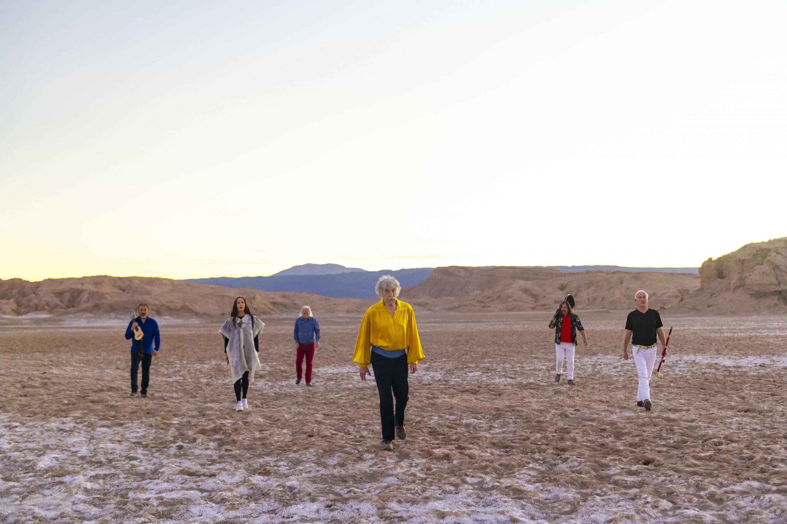 Los Jaivas se presentarán desde San Pedro de Atacama en un concierto virtual