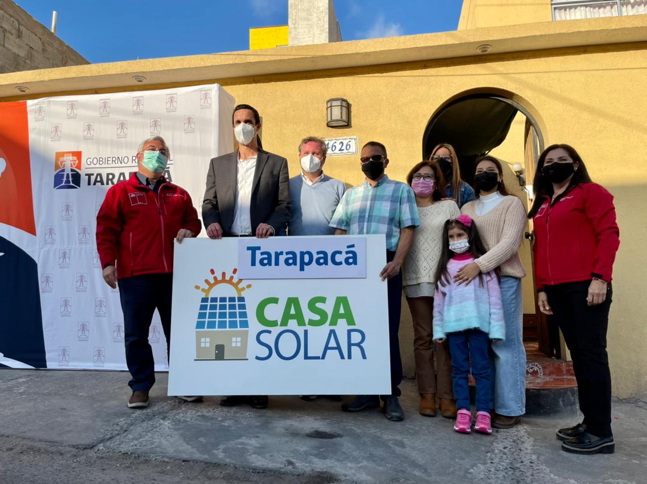 Ministro de Energía Juan Carlos Jobet lanza Casa Solar Tarapacá