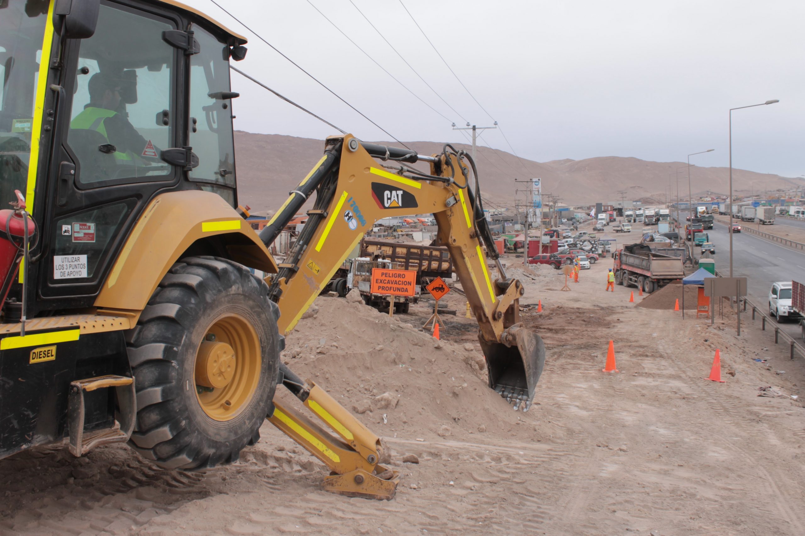 Aguas del Altiplano culmina renovación de matriz en un sector de la ruta A-16