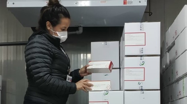 Llegan 6 mil vacunas a la región del laboratorio CanSino