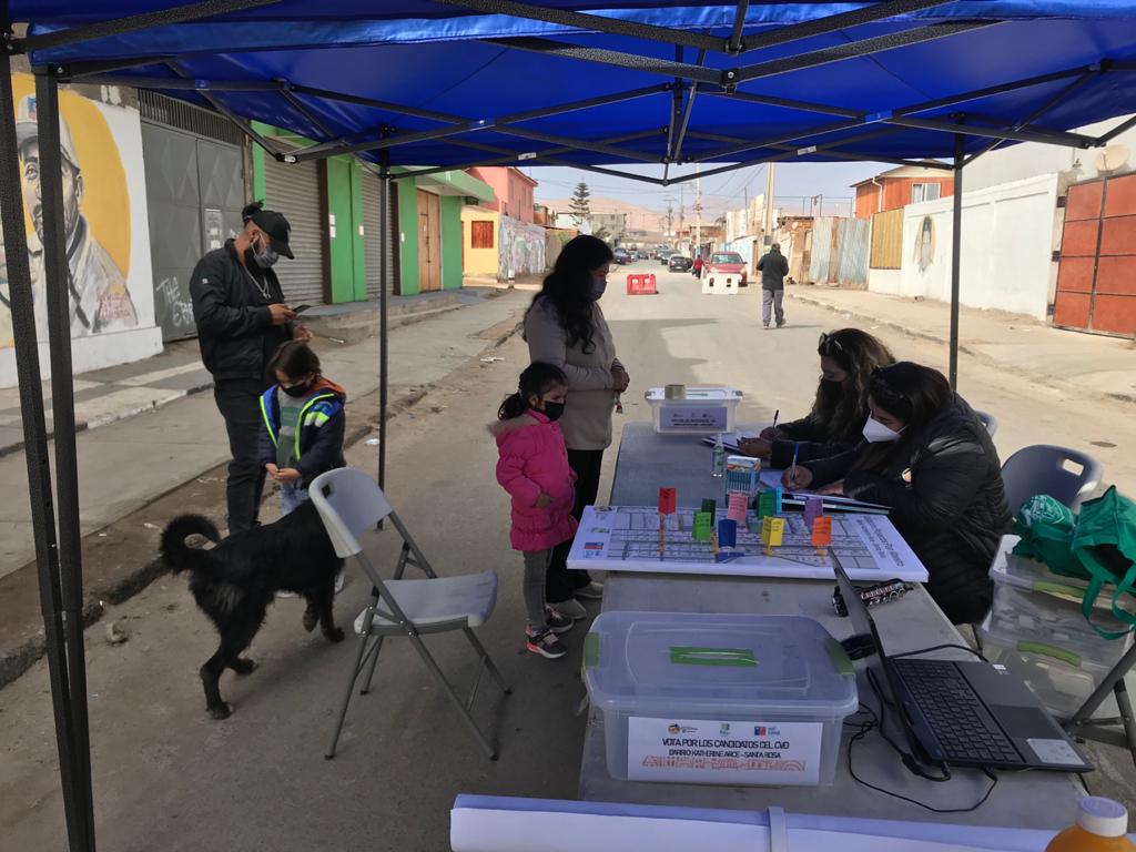 Barrio “Katherine Arce” de Alto Hospicio escoge a su Consejo Vecinal de Desarrollo